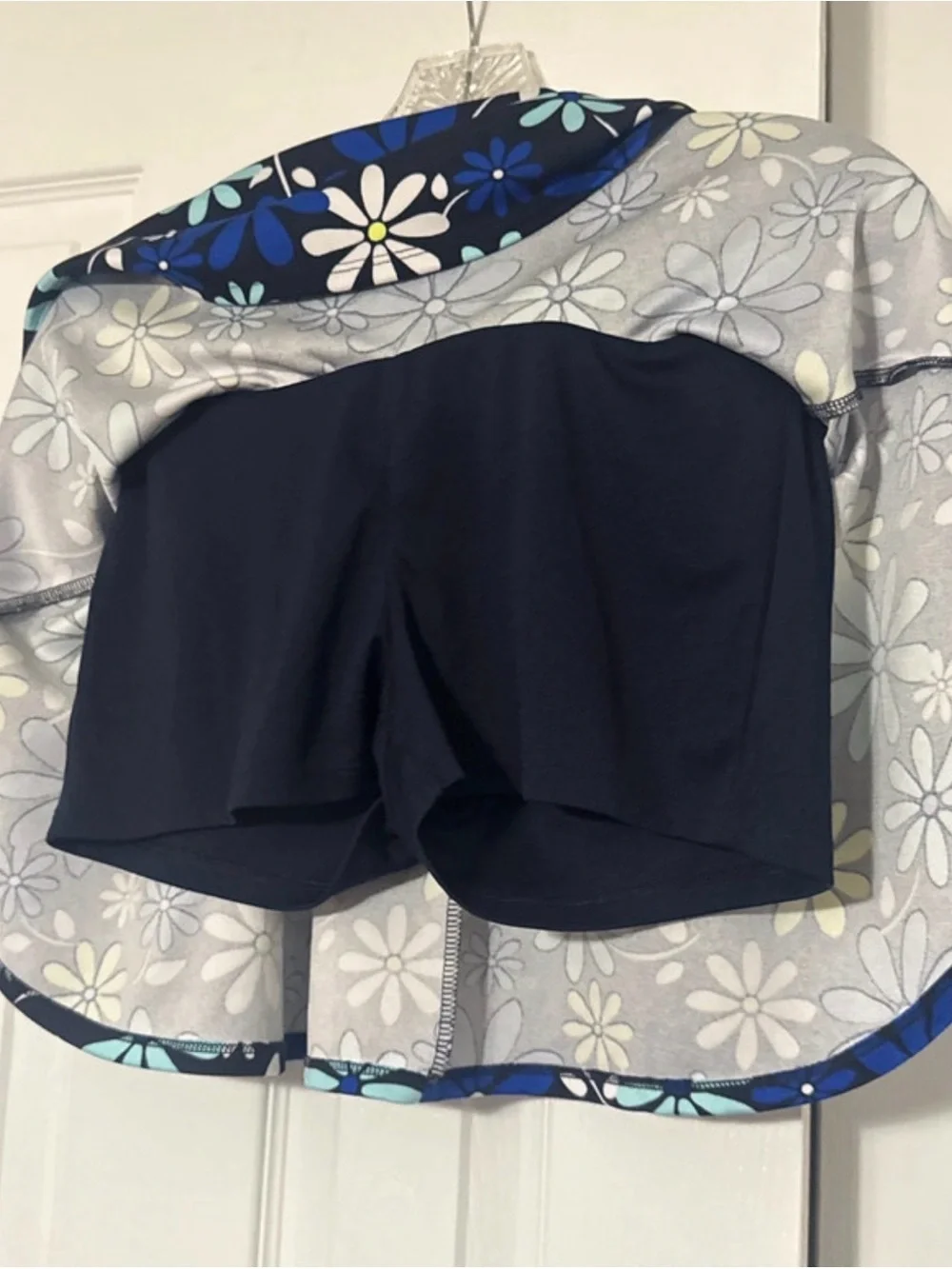 Justice Girls Floral Skirt Skort Size 14 (girls)